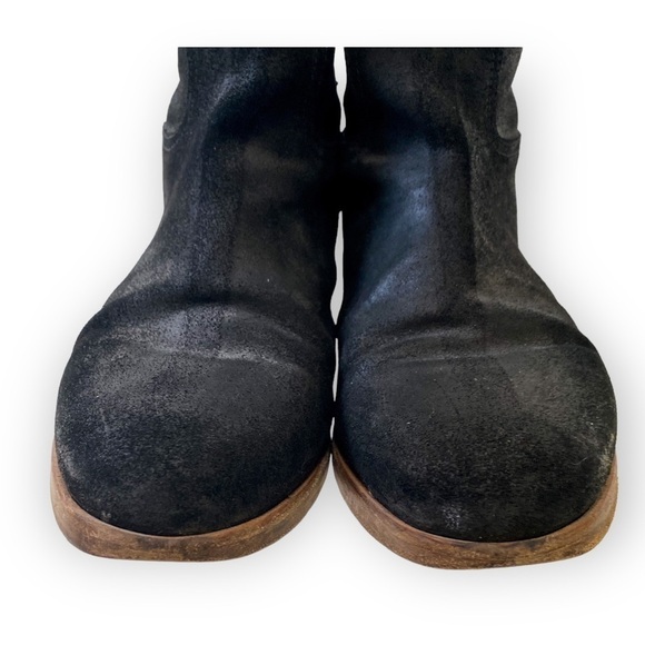 rag and bone Ankle boots,  Holly Ankle Boot, Black Waxy Suede,  Size 39.5 - Picture 9 of 13